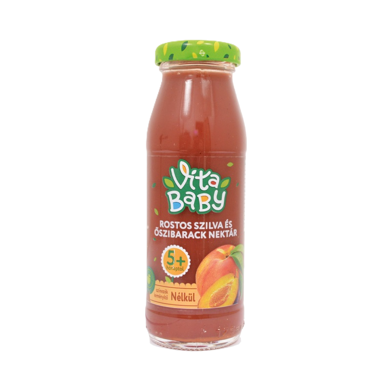 VitaBaby Rostos szilva-őszibarack nektár % gyüm. 175ml