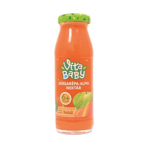 VitaBaby Sárgarépa-alma nektár 70% gyüm. 175ml