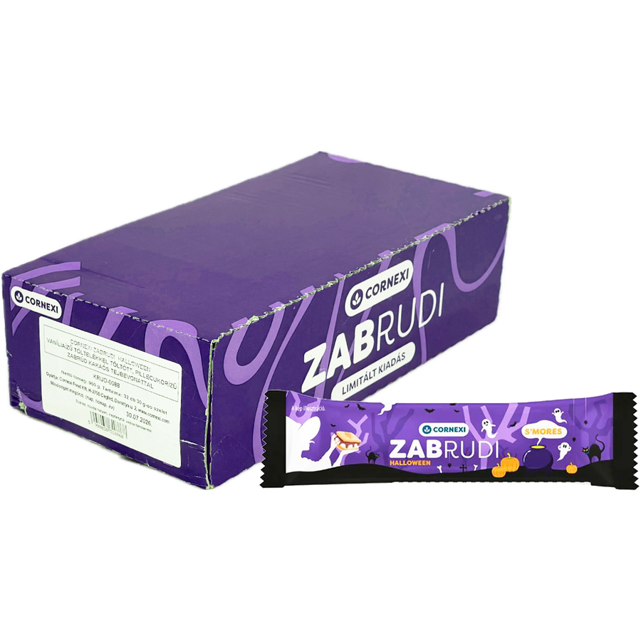 Cornexi Zabrudi Halloween Vaníliás tölt. pillecukor ízű 30g