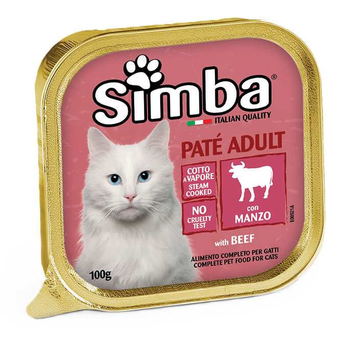 Simba Cat paté marhával 100g