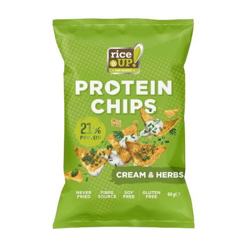 Rice Up chips fehérjével hagymás fűszeres 60g