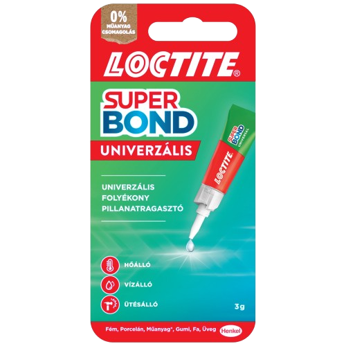 Loctite super bond pillanatragasztó 3g