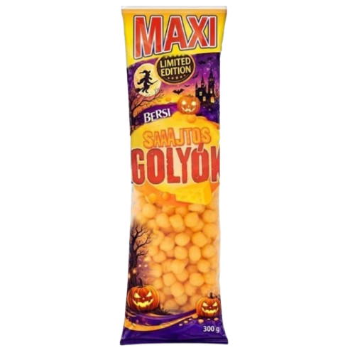 Bersi snack Halloween sajtos golyó 300g
