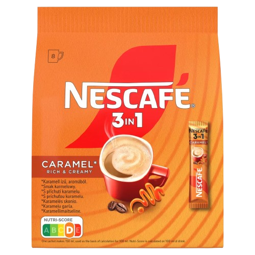 Nescafé 3in1 karamell 8x16g