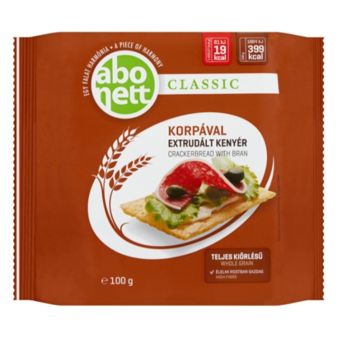 Abonett ext. kenyér korpás 100g