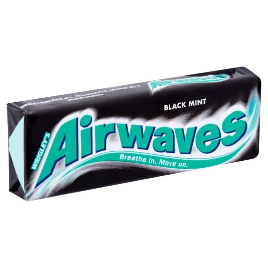 AIRWAVES BLACKMINT DRAZSÉ RÁGÓGUMI 14G