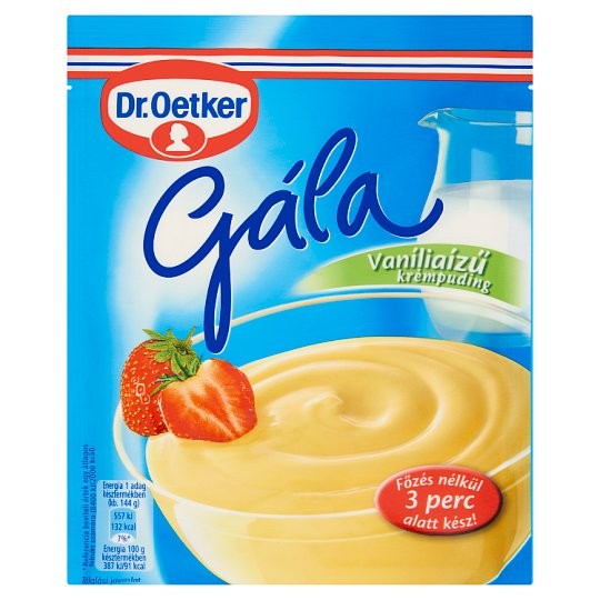 Dr.Oetker Gála vanília ízű krémpuding por 78g