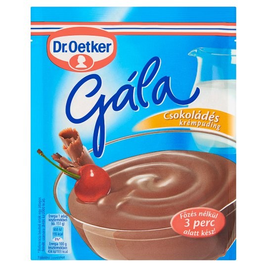 Dr.Oetker Gála csokis krémpuding por 104g