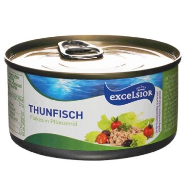 Excelsior apritott tonhal növényi olajban 185g
