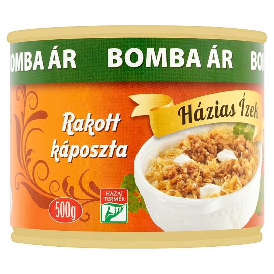 Házias Ízek rakott káposzta 500g