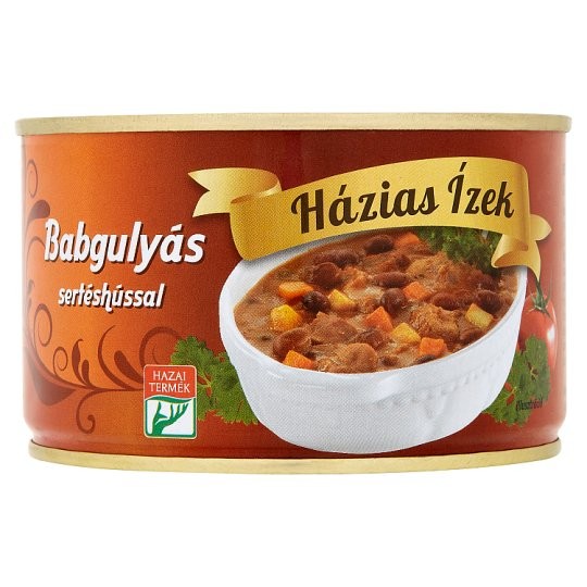 Házias Ízek babgulyás sertéshússal 400g
