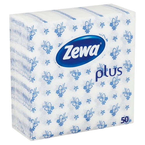 Zewa Plus Kék 1 rétegű szalvéta 50 db