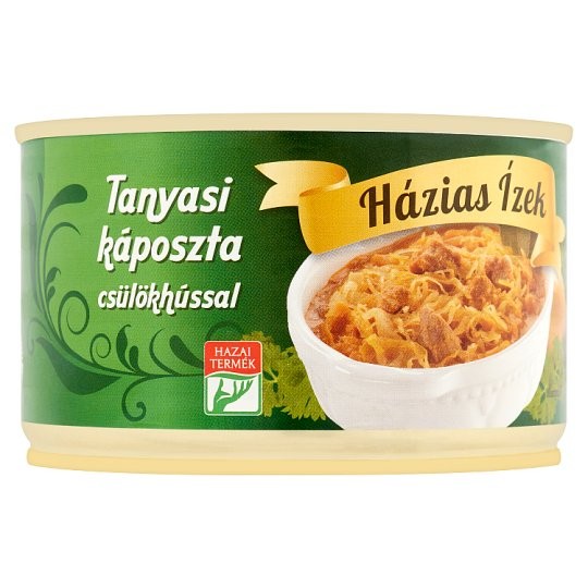 Házias Ízek tanyasi káposzta csülökhússal 400g