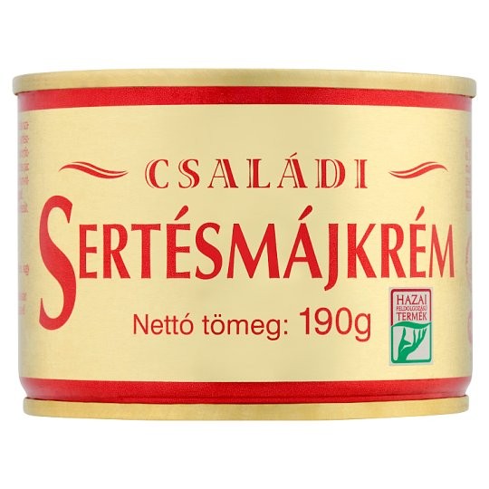 Szegedi családi sertésmájkrém 190g