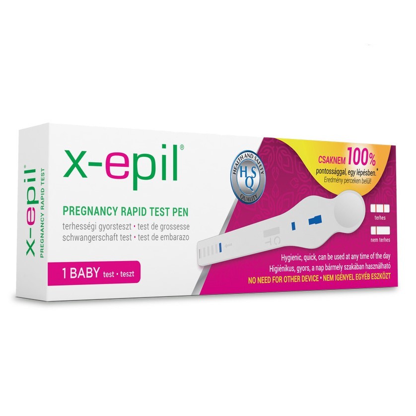X-Epil terhességi gyorsteszt pen 1db