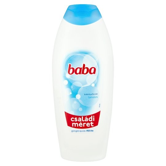 Baba tusfürdő Lanolinos 750ml