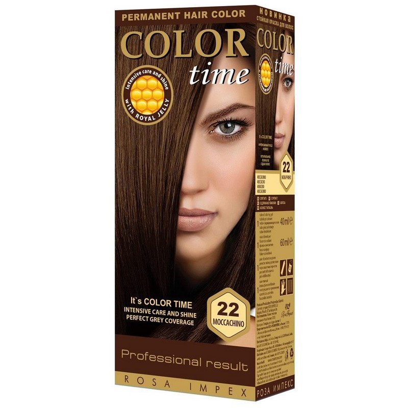 Color time hajfesték 22-moccachino