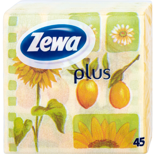 Zewa Plus Mintás 1 rétegű szalvéta 45db