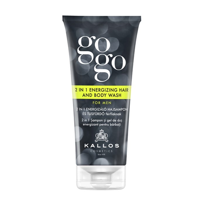 Kallos gogo 2in1 sampon és tusfurdő férfiaknak 200ml