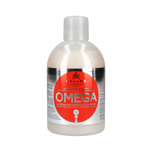 Kallos KJMN Omega gazdag regeneráló sampon 1l