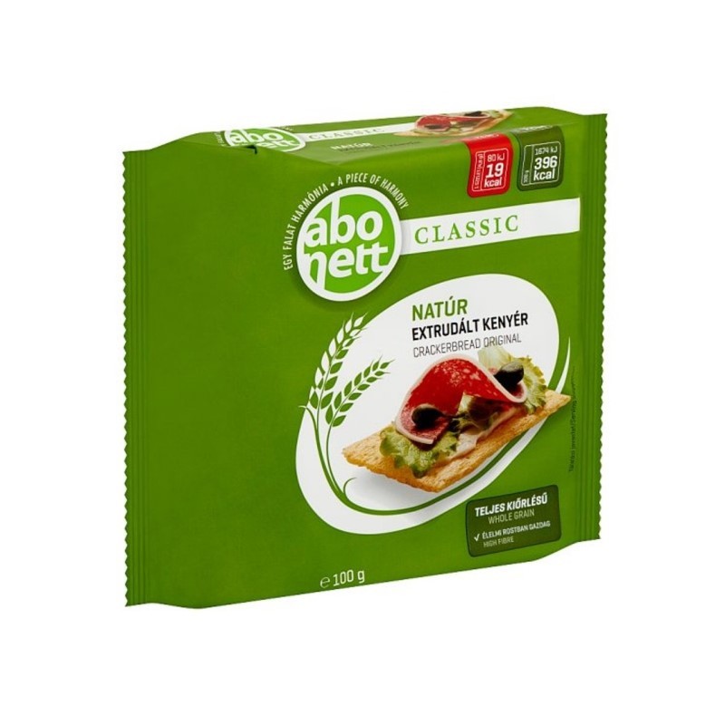 Abonett extrudált kenyér natúr 100g     
