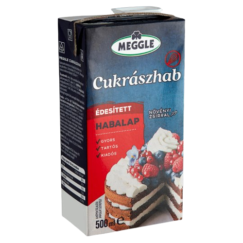 Meggle cukrászhab 500ml                 