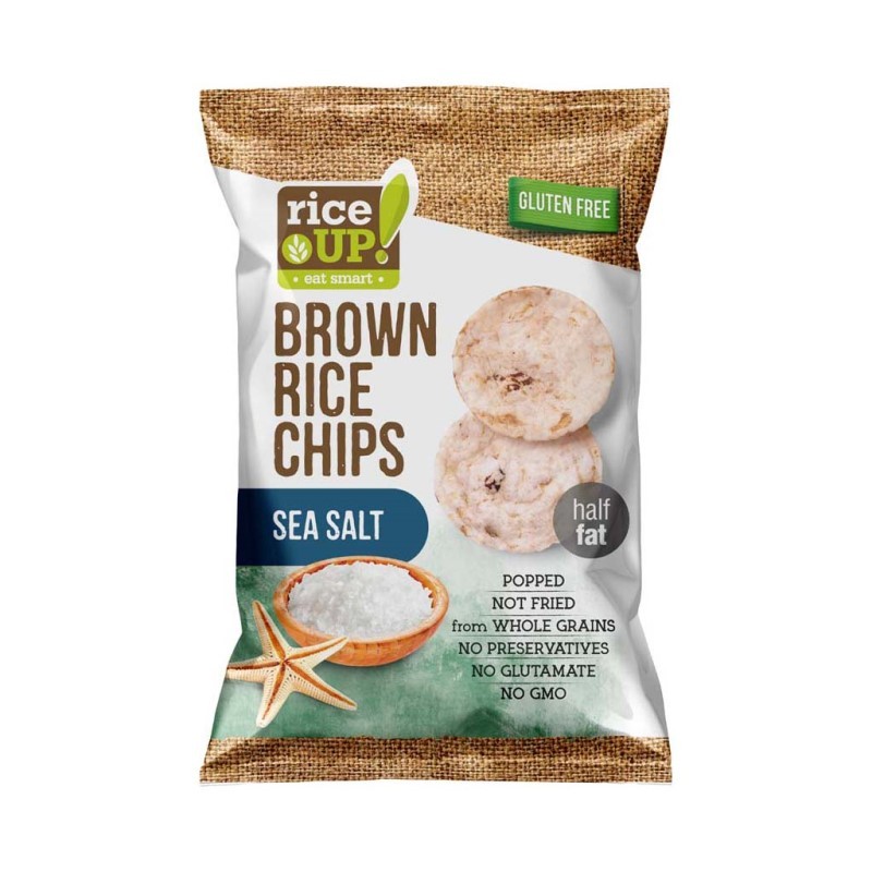 Rice up chips tengeri sós 60g           