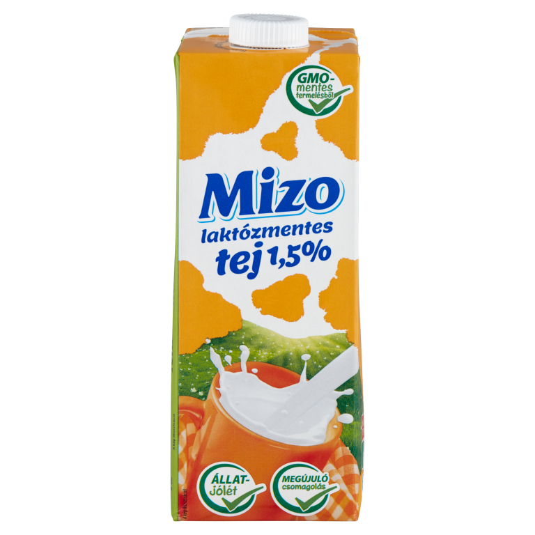 Mizo Laktózmentes UHT Tej 1,5% 1L