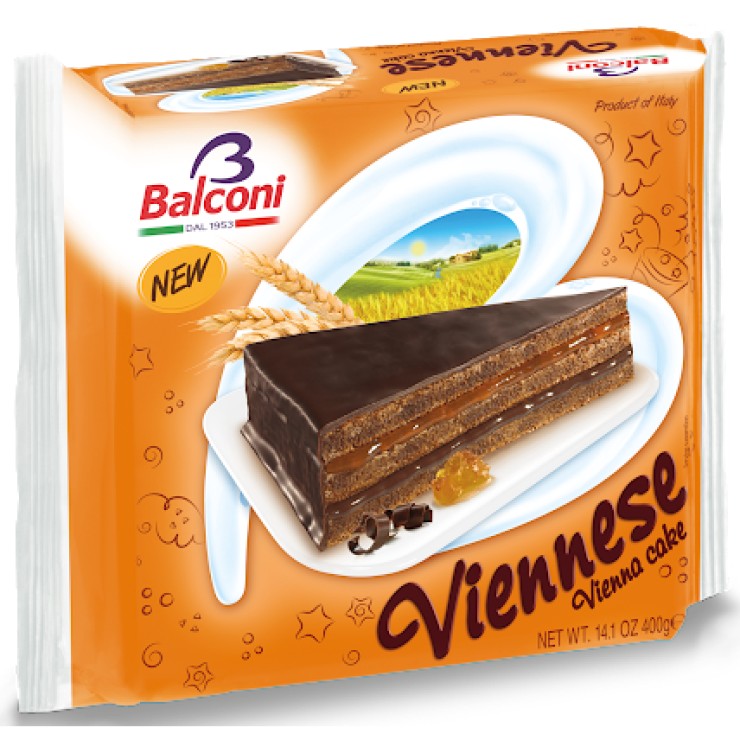 Balconi torta 400g viennese csoki
