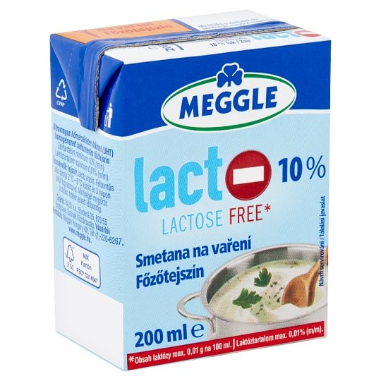 Meggle laktózmentes főzőtejszin 200ml