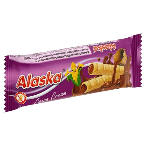Alaska kakaós kukorica rúd 18g                   