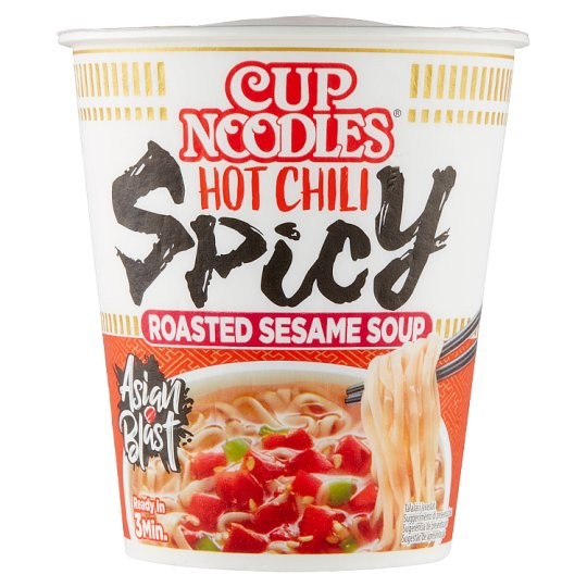 Nissin Cup Noodles csipős chili 66g       