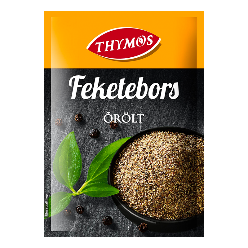 Thymos Feketebors őrölt 20g