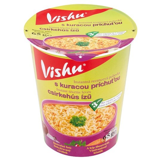 Vishu poharas 65g csirke ízű leves