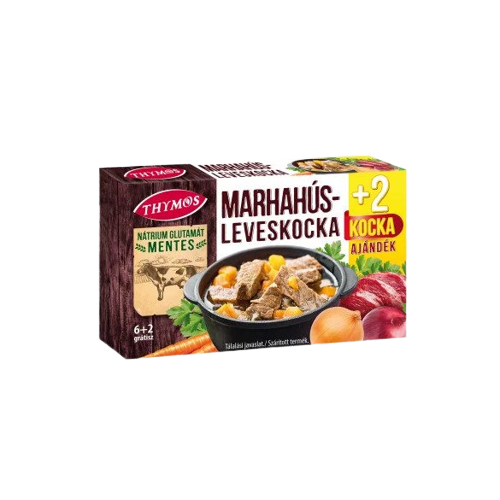 Thymos marhahús-leveskocka n.g.mentes 80g