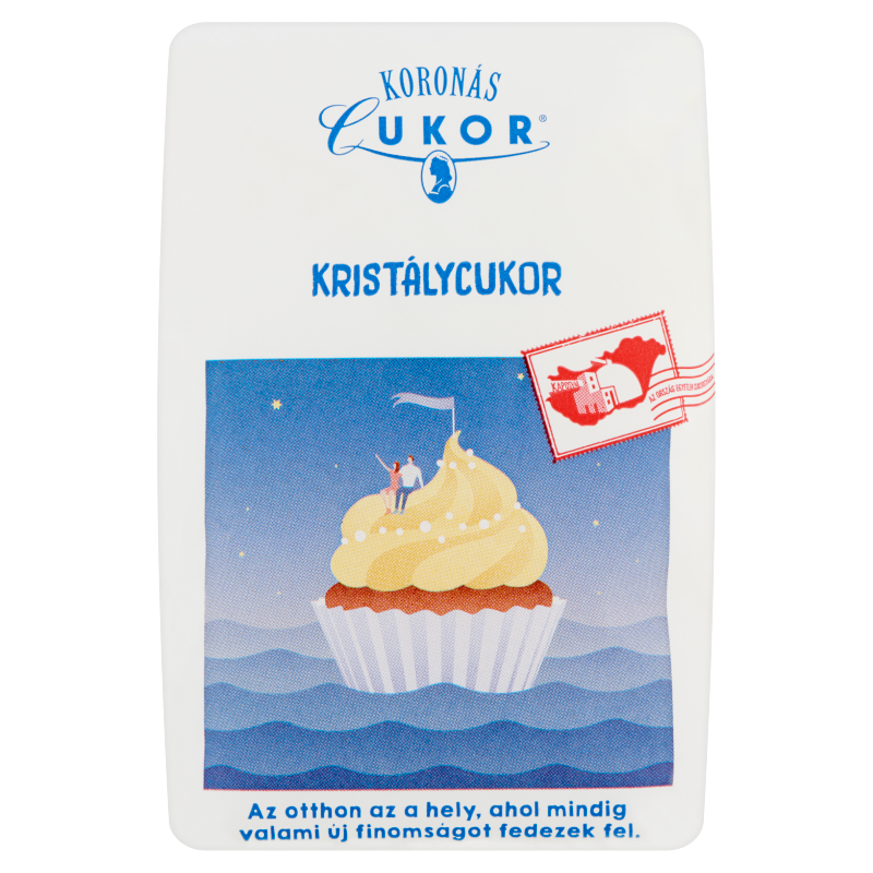 Koronás kristálycukor 1kg
