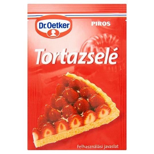 Dr. Oetker piros tortazselé