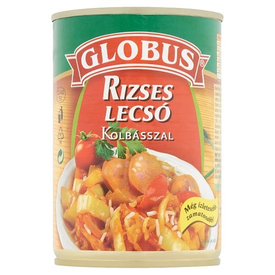 Globus Rizses lecsó kolbásszal 400g
