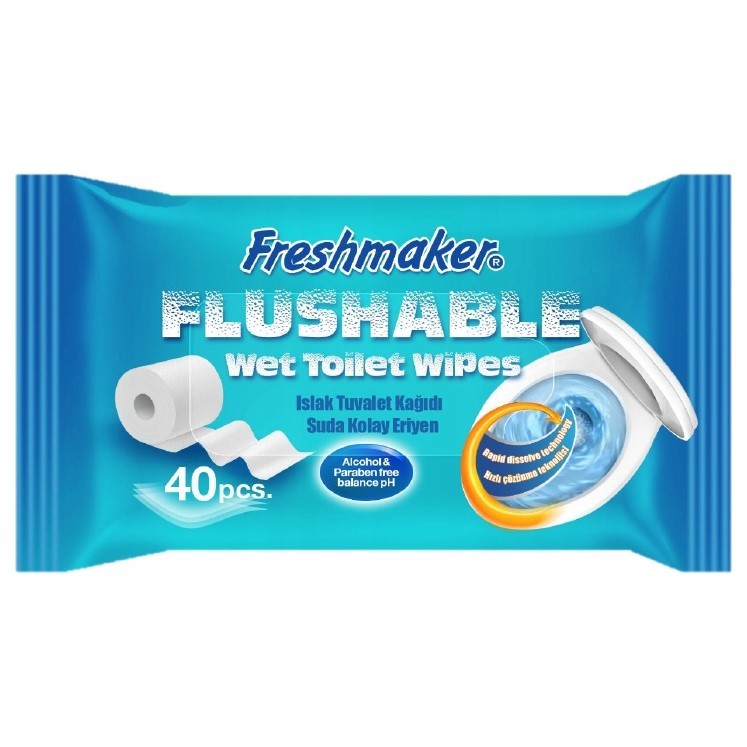 Freshmaker nedves wc papír 40lap        
