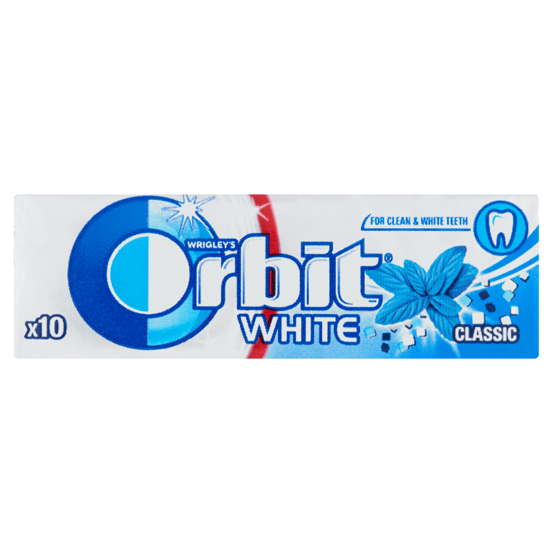 ORBIT WHITE CLASSIC DRAZSÉ 14G "