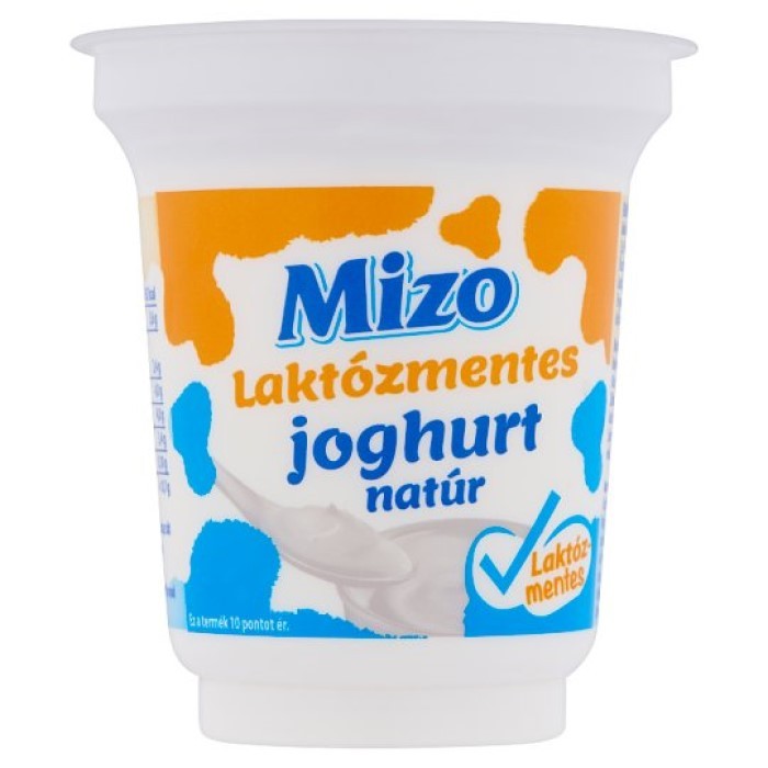 Mizo laktózmentes natúr joghurt 150g