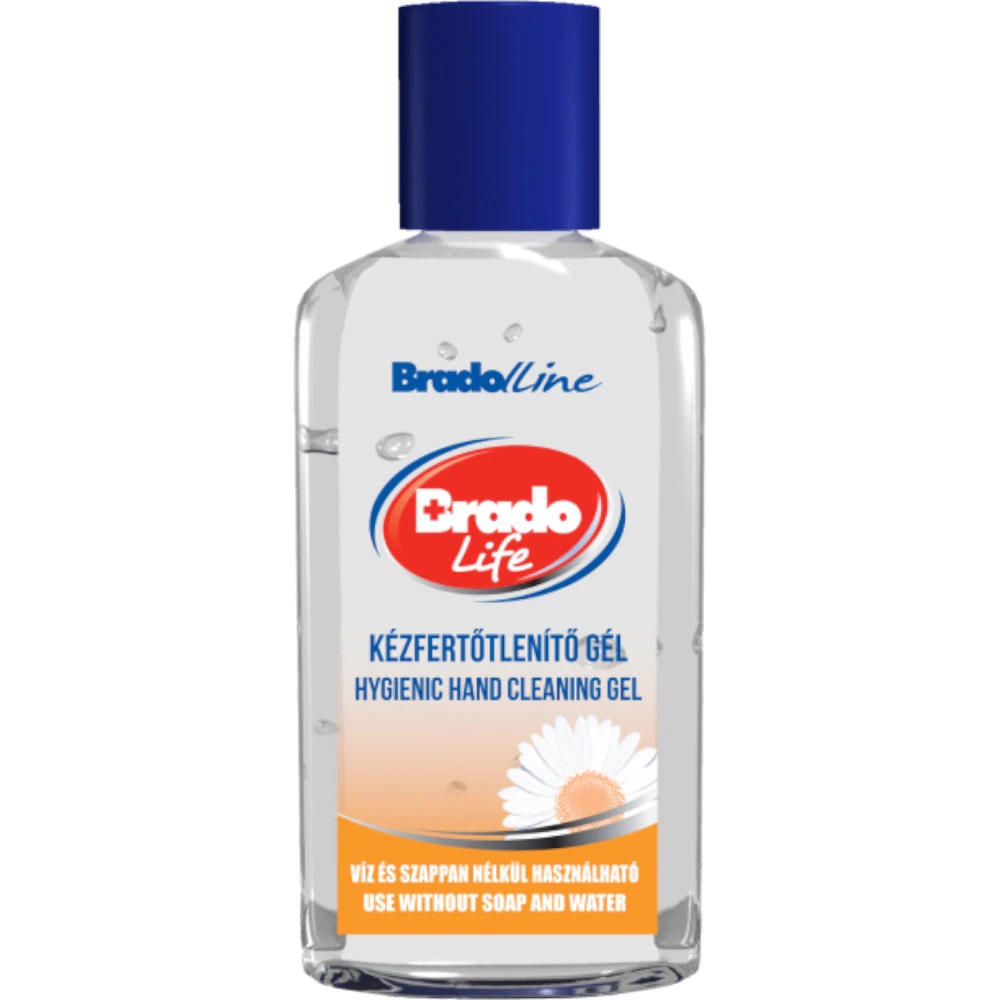 Bradolife kézfertőtlenítő gél 50ml kamil