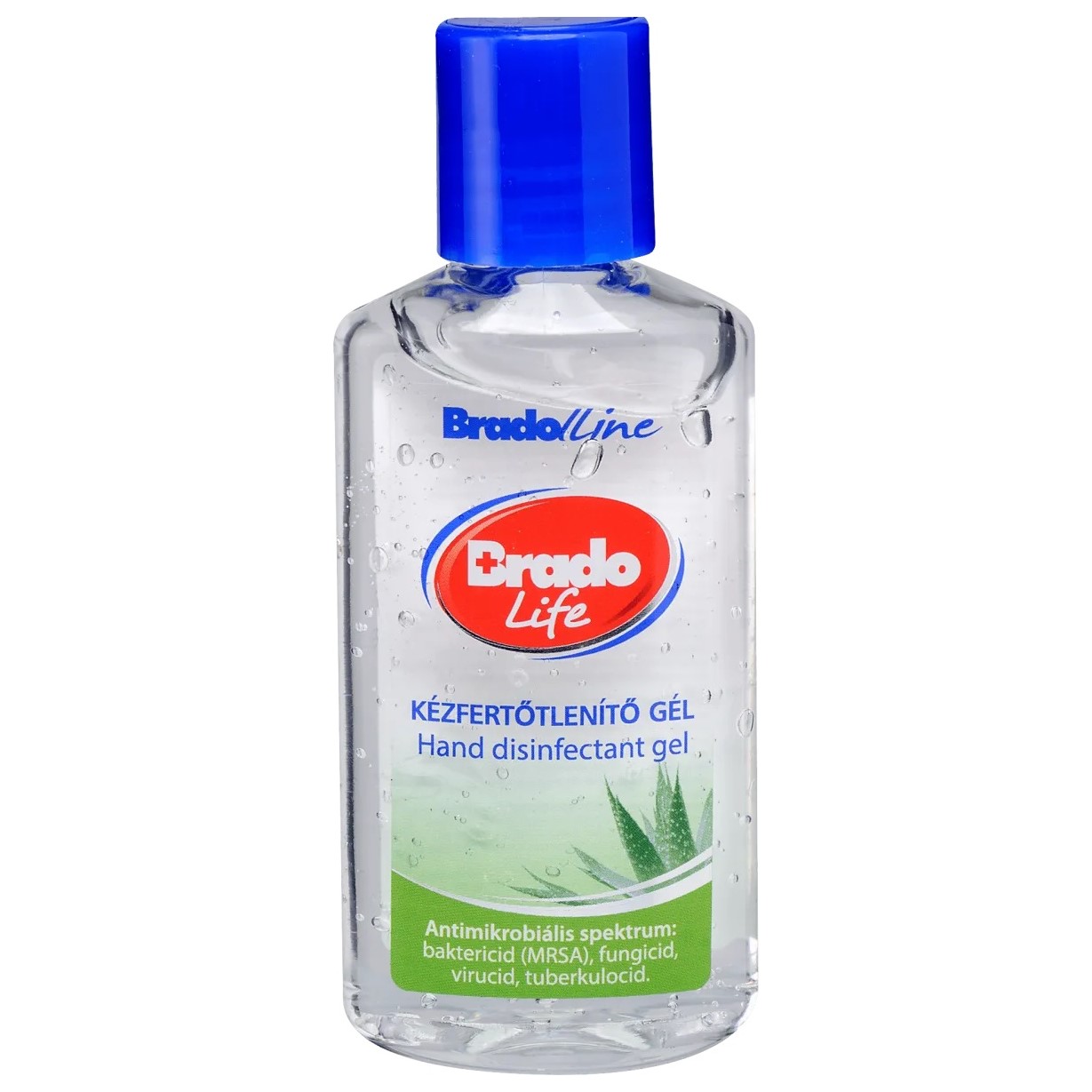 Bradolife kézfertőtlenítő gél 50ml aloe
