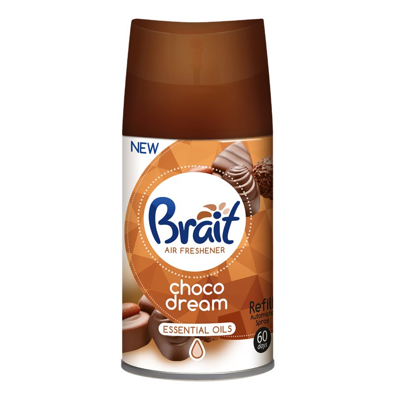 Brait légfrissítő utt.250ml choco dream