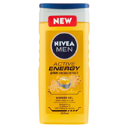 Nivea Men Active Energy tusfürdő 250ml