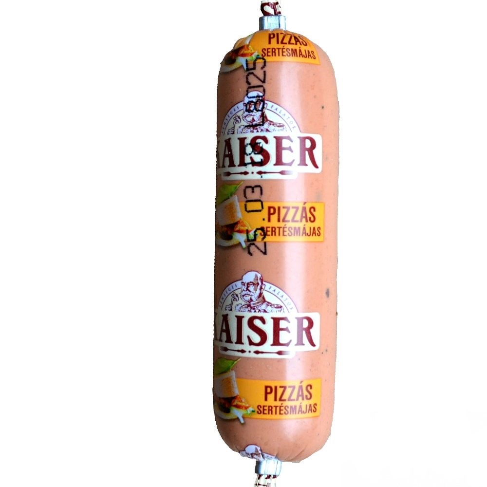 Kaiser pizzás sertésmájas 120g         