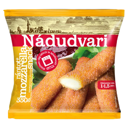 Nádudvari fagyasztott rántott mozzarella 350g