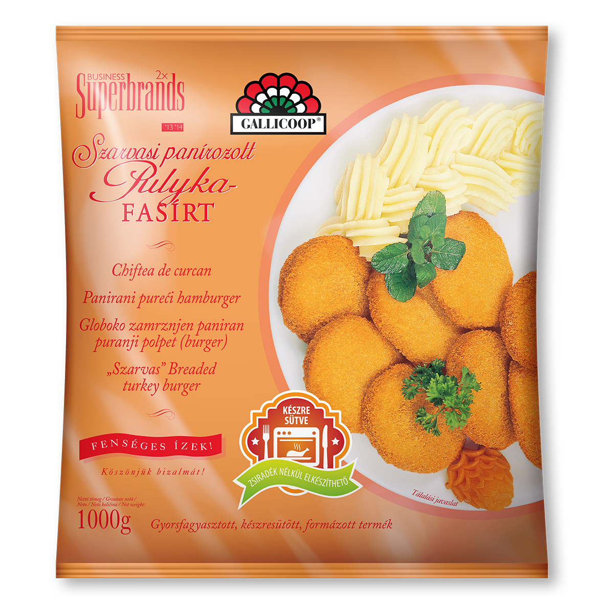 Gallicoop pulykafasírt 1kg