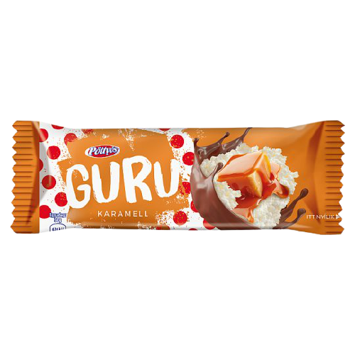 Pöttyös guru karamell 38g               