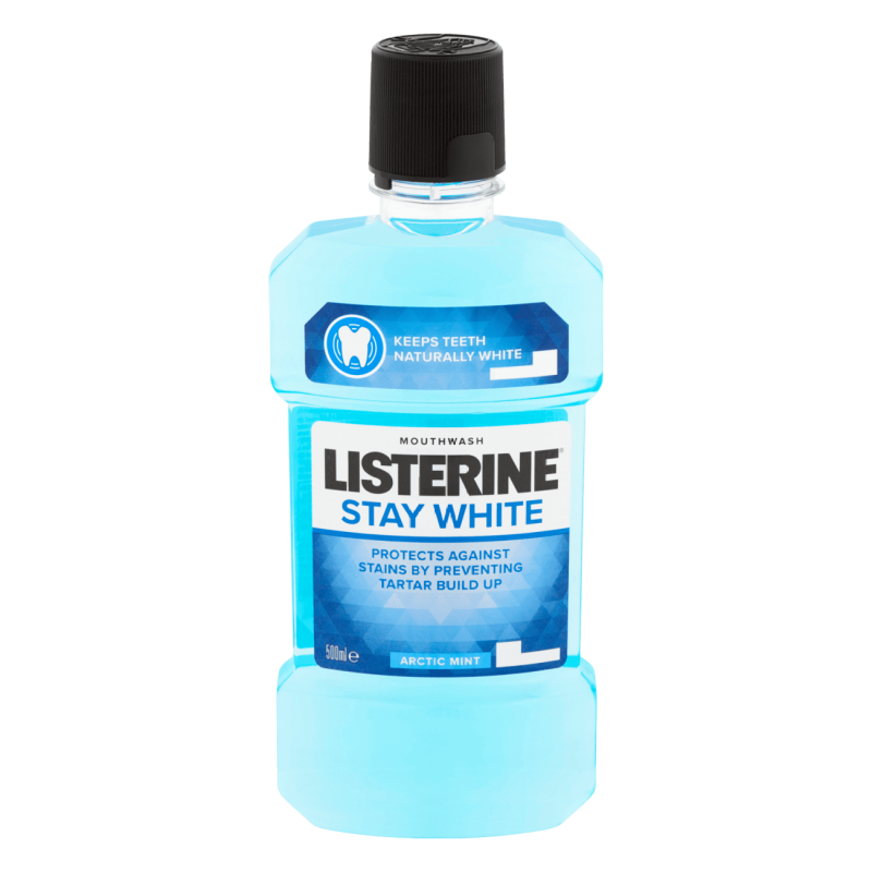 Listerine stay white szájvíz 500ml              